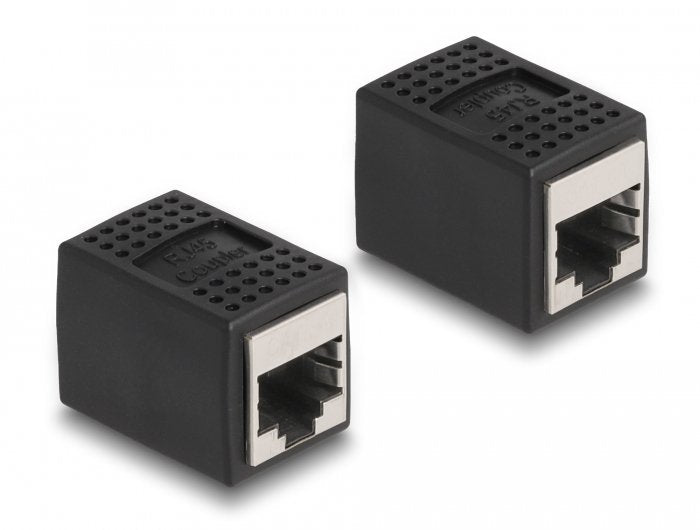 Delock Adaptador RJ45 Female a RJ45 Female CAT.6A Negro