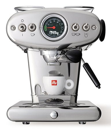 Illy X1 Anniversary Maschine Café Molido And E.s.e.-pads Steel Inoxidable)