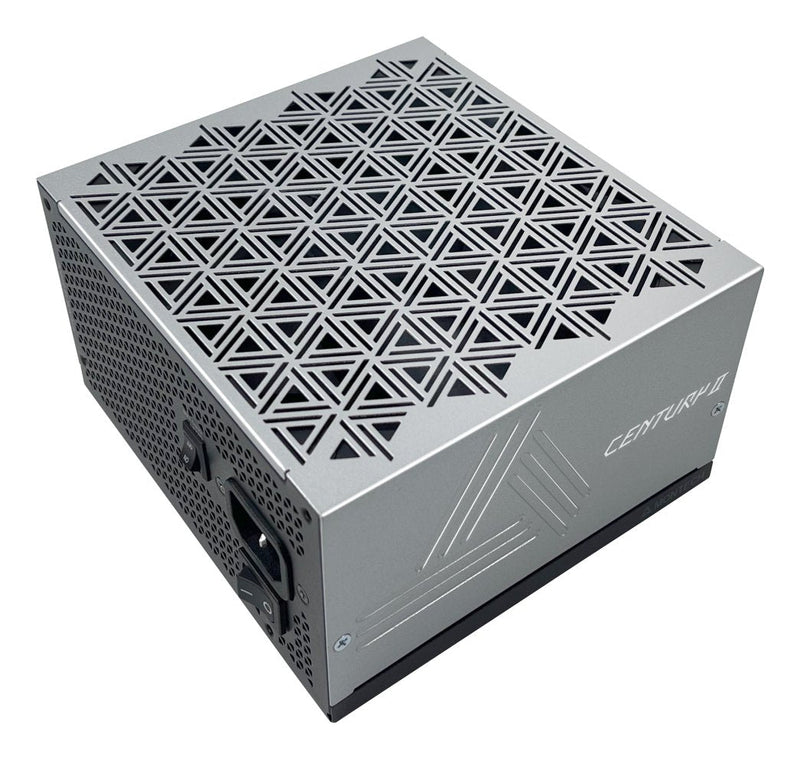 Montech Power Supply Century Ii 1050, Silver, 1X GPU High Power 12 Pines, 6X Pcie, Gestión Cables, 1050