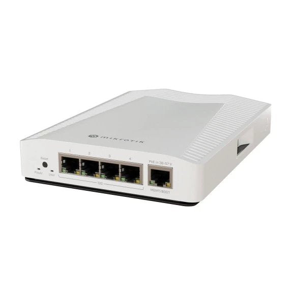 MikroTik CRS304-4XG-IN Cloud Router Switch 4X Ethernet 1G/2,5G/5G/10G, Routeros L5 Or Switchos (arranque Dual)