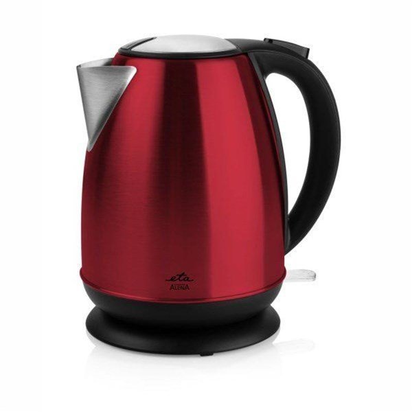 Eta Kettle Water 359090010, Steel Inoxidable, Red 2200W, 1,7L