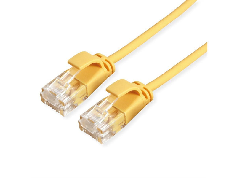 Roline Verde UTP Network Cable CAT.6A (class Ea), Lsoh, Slim, Amarillo 3M