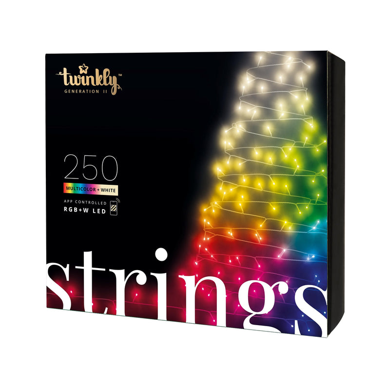 Twinkly Strings 250 Special Edition (TWS250SPP-BEU) Luces Inteligentes Tree Christmas 250 LED RGB + W 20M