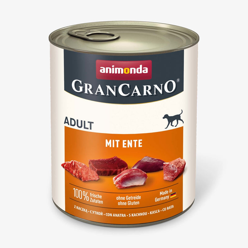 Animonda Grancarno Adulto With Pato - Comida Húmeda Perros - 800G
