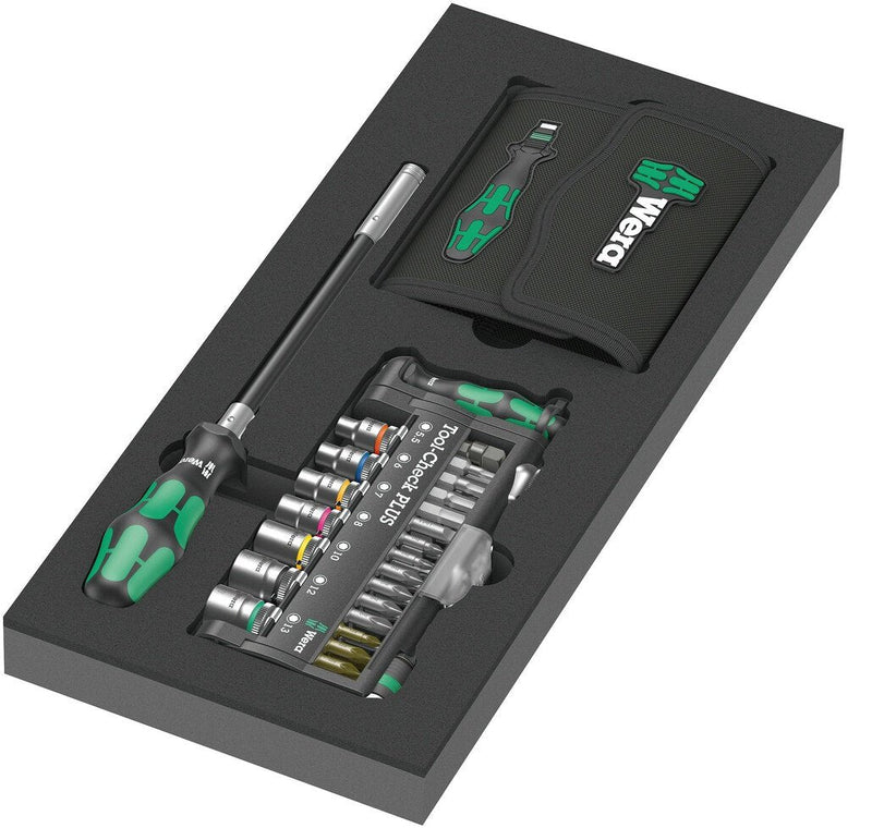 Wera 9750 Kraftform Compact And Tool-check Plus Set 1, 57 Pieces 05150150001
