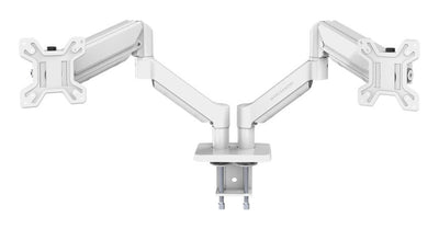 Mars Gaming Stand Monitor Dual Articulable 32'' White Marm Pro 2 Stand Monitor Dual Professional 13' a 32' — image 1