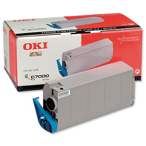 Oki Genuine Toner Laser Black Type C4 10.000 Paginas C/7100/7300/7350/7500