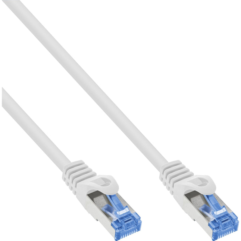 Inline Network Cable , CAT.6A, S/FTP, Tpe Flexible, White 3M