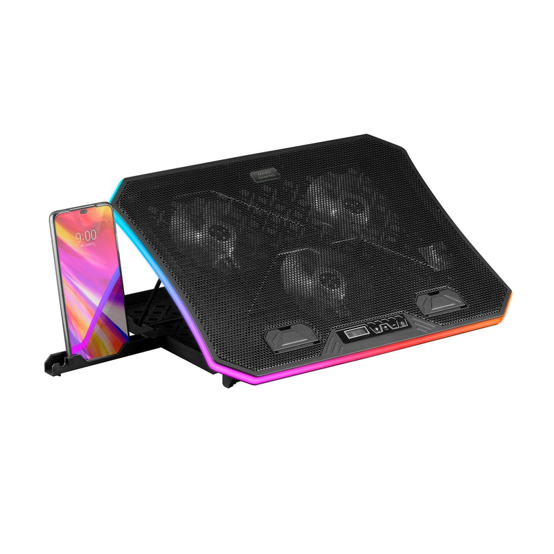 Mars Gaming Stand Refrigerante MNBC6 Laptops Up To 19' Iluminación LED
