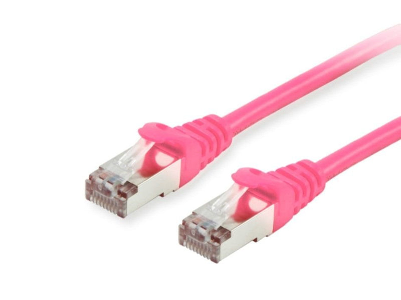 Equip Network Cable CAT.6 S FTP 2x RJ45 50.00M Pink