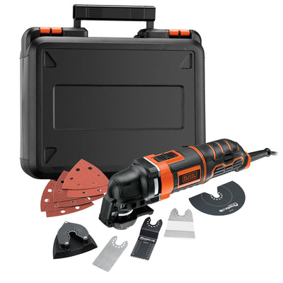 Black & Decker MT300KA Tool Multifunción Incl. Accesorios, Incl. Box 13 Pieces 300W — image 1