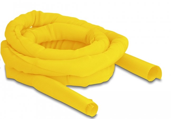 Delock Hose Fabric With Closure Automatic . Resimente Calor. 2MX25MM Yellow
