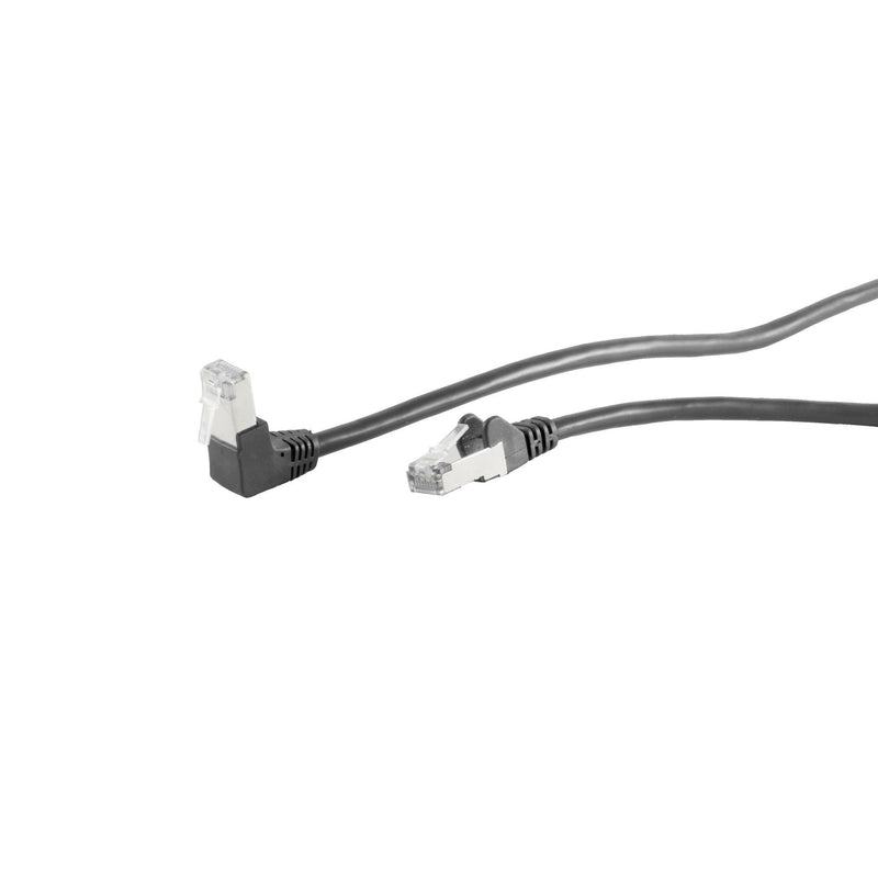 S-impuls Network Cable CAT.6 S FTP Pimf 90°-RECTO Sw 15,0M