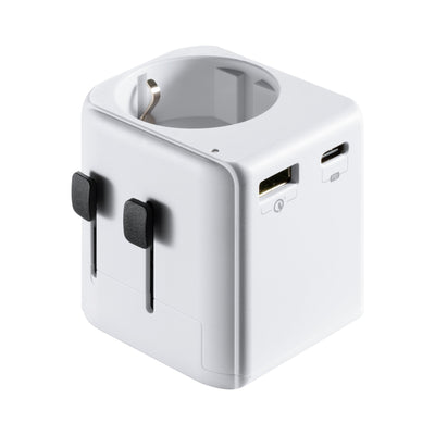 Ewent Plug Universal EW1472 Usa Uk Aus China 1 X USB 1 X USB Type-c — image 1