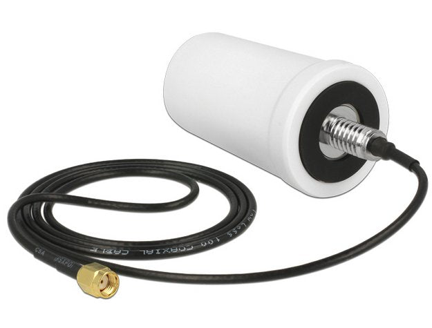 Delock WLAN 802.11 AC a H B G N Antenna Rp-sma Connector Male 1.4 - 3DBI Omnidirektional With Cable Connection