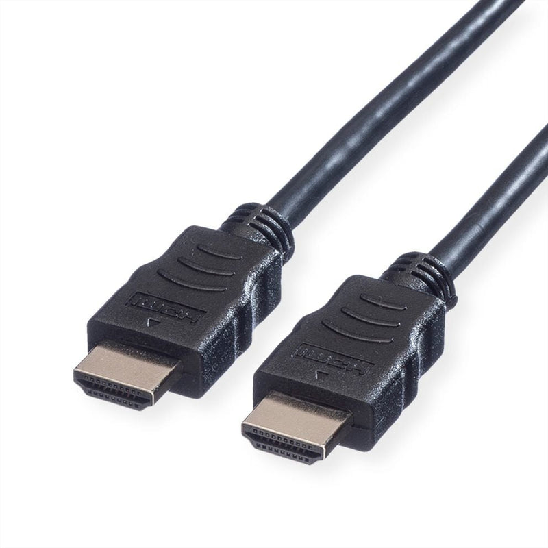 Value HDMI High Speed Cable With Ethernet Black 5M