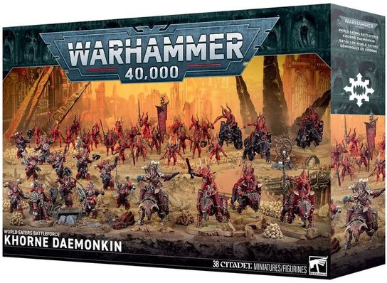 Warhammer 40K - Battleforce World Eaters: Demons Khorne