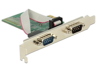 Delock Card Pci Express 2 X Serie RS-232 — image 1