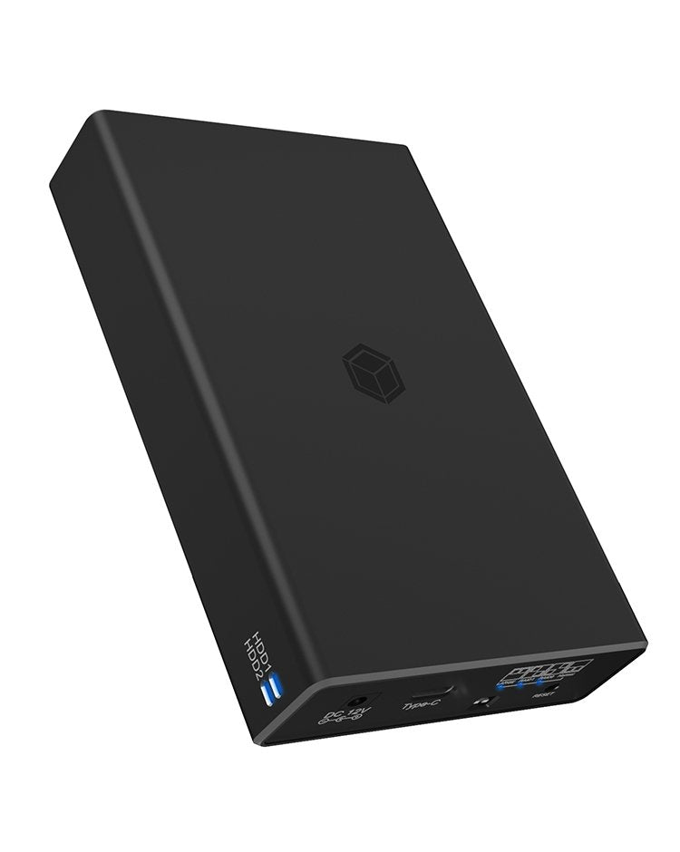 Icy Box IB-RD2253-C31 External RAID Enclosure For 2X2.5 SATA I Ii Iii SSD And HDD