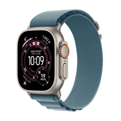 Apple Watch Watch Ultra 3 (2025) LTE 49MM Titanium Case With Alpine Loop Small - Blue — image 1