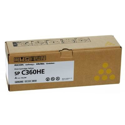 Ricoh Toner Sp C360HE Yellow 408187 5.000 Seiten — image 1