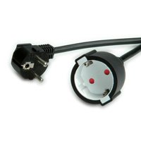 Value Contact Protection Alargador Cable 230VAC, Black 10M