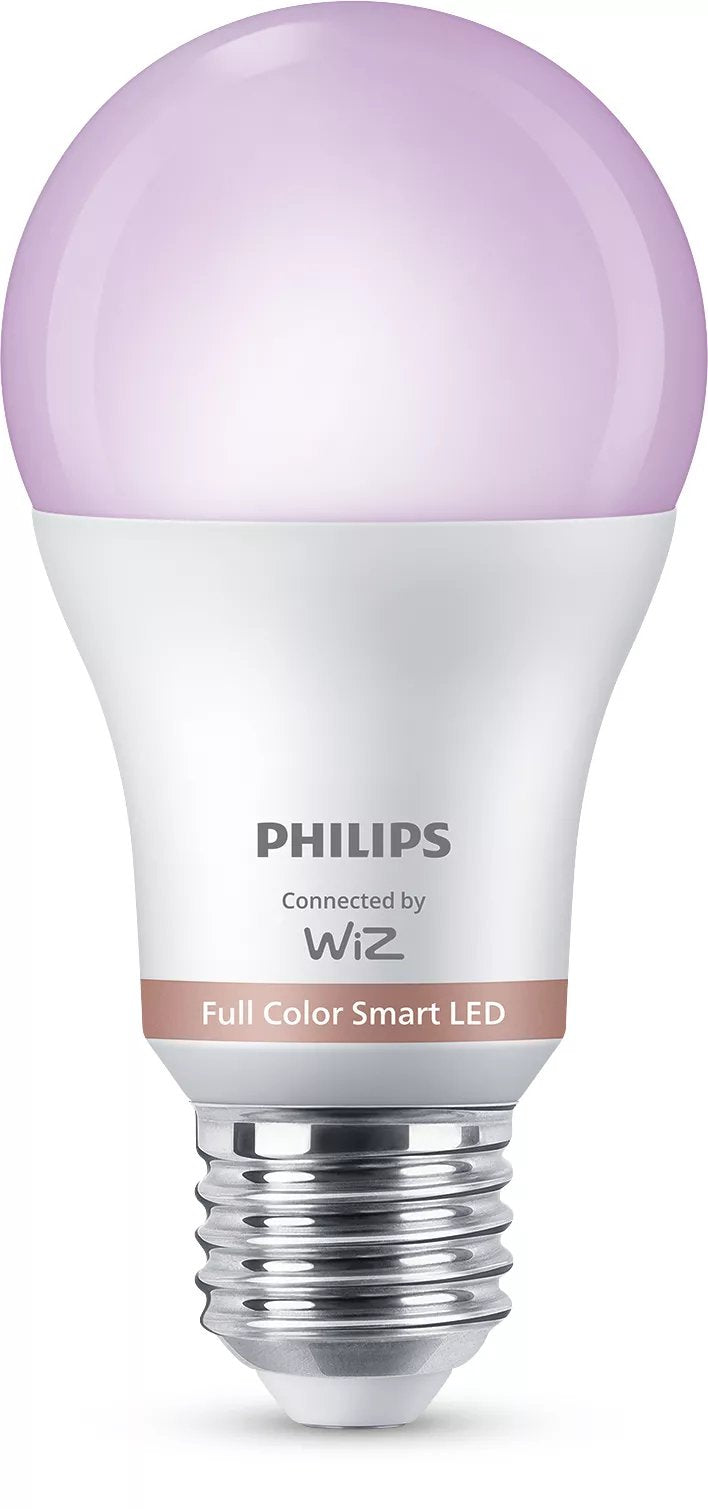 Philips Smart Bulb LED Forma: A60 Escarchado Finish E27 8.5W (equivalente 60W) Clase F a Todo Colour And Cálid