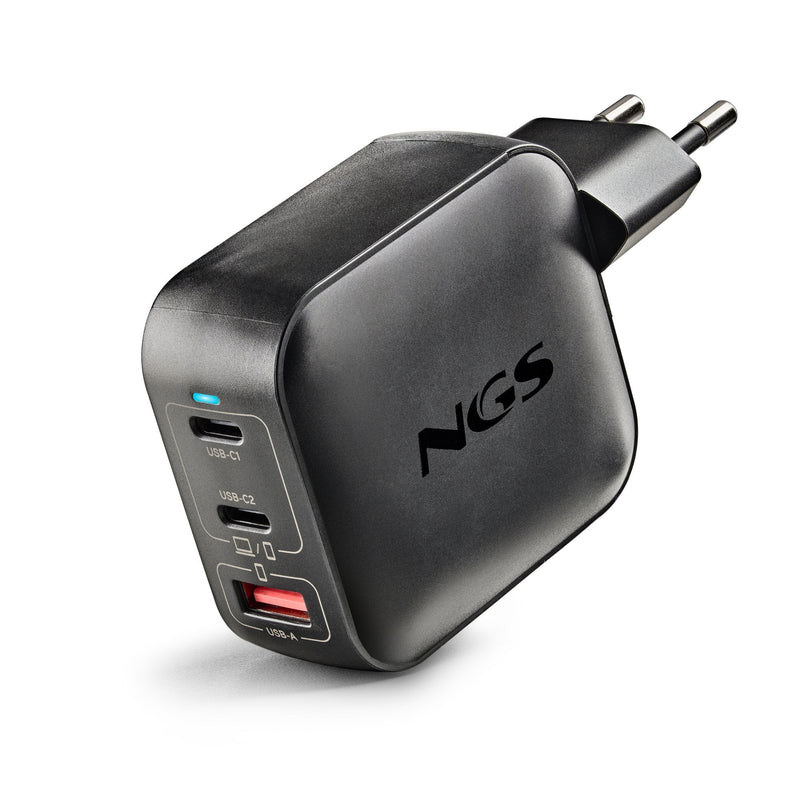 Ngs Wall Charger GaN BUD100WTINY 100W 2x USB Type-c 1x USB 100W