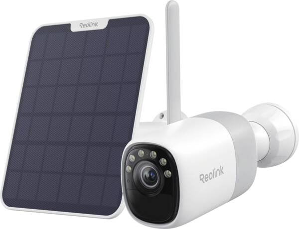 Reolink B630 + SP2 4K 8MP Wireless Pan & Tilt Long Lasting Solar Battery Camera With Spotlights