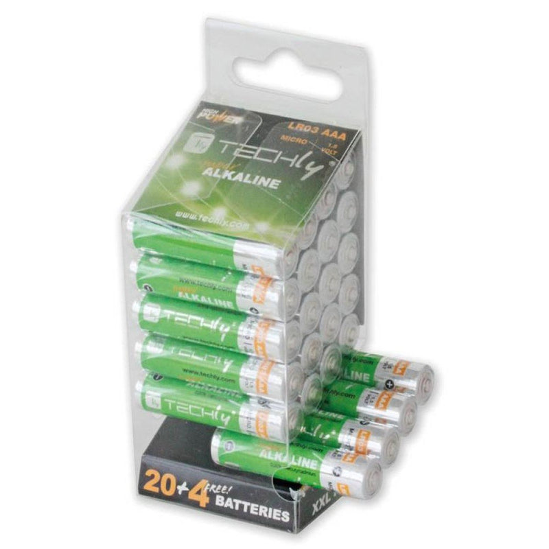 Techly LR03 Aaa 1.5V Battery Body Only Uso Alcalino
