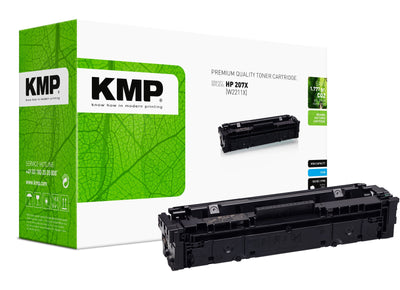 Kmp Toner HP 207X Cyan 2450 Copias Remanufactured — image 1