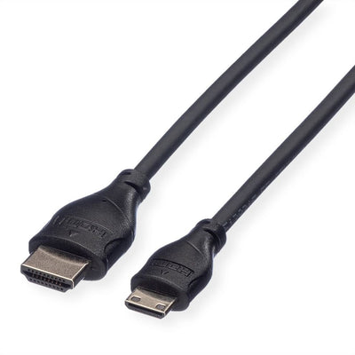 Roline HDMI High Speed Cable With Ethernet HDMI St - Mini HDMI St 2M — image 1