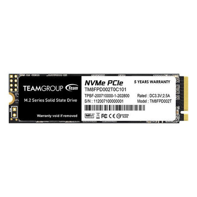 Team Group MP33 Pro 2TB PCIE GEN3 X4 NVMe M.2 SSD 2100/1700MB/S — image 1