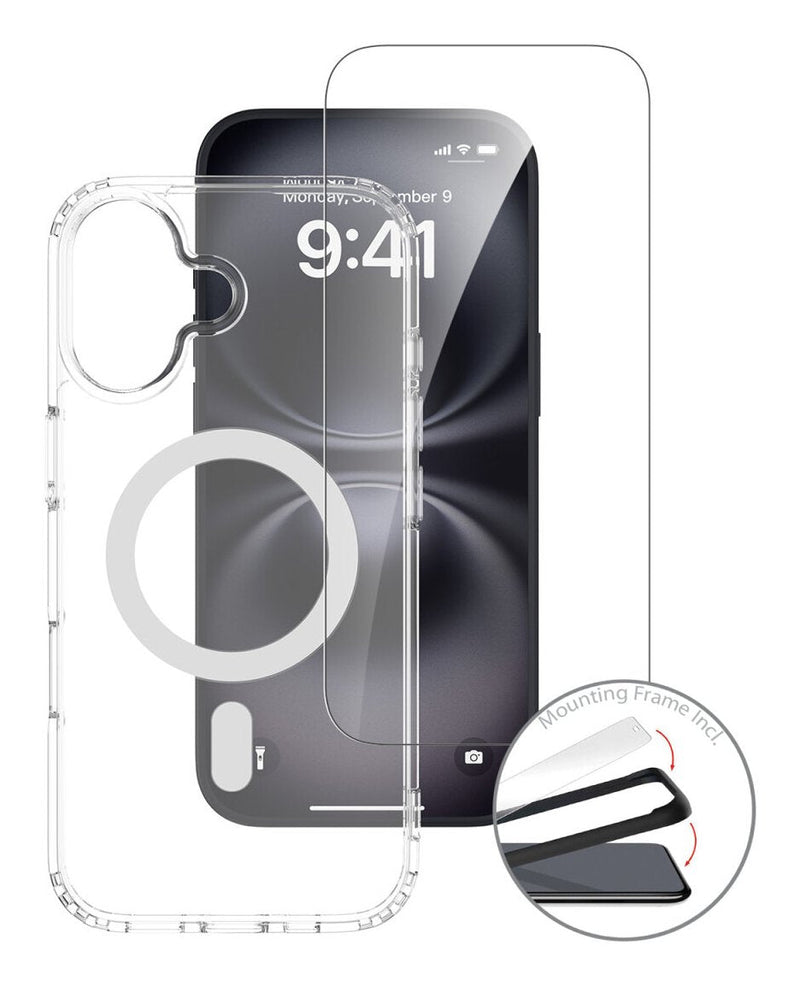 4SMARTS 541556 Case For Iphone 17 16CM (6.3) Bumper Transparent White