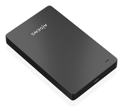 Aisens External Enclosure 2,5&QUOT, ASE-2542B 9.5MM SATA a USB-C USB 3.1 GEN1, Black — image 1