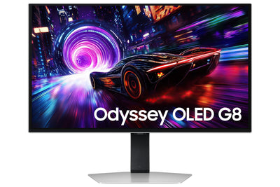 Samsung Monitor Gaming 27 Odyssey OLED G8 G81SF S27FG816SU 4K 0.03MS 240HZ Qd-oled Adjustable Height Silver — image 1