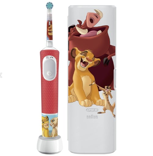 Brush Teeth Eléctrico Oral-b Vitality Pro Kids Rey León, Children 3 Years Or Más, With Case Travel