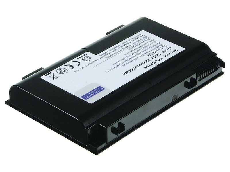 2-POWER Battery 10.8V 4600MAH Fujitsu Siemens Lifebook A6210 CBI3076A