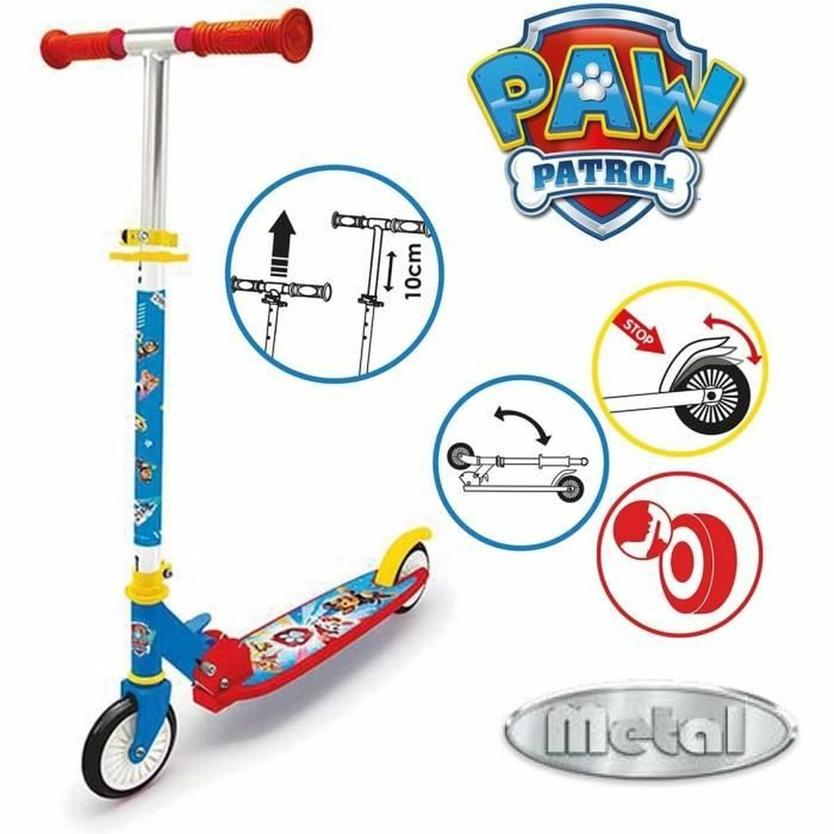 Smoby Scooter Smoby Paw Patrol