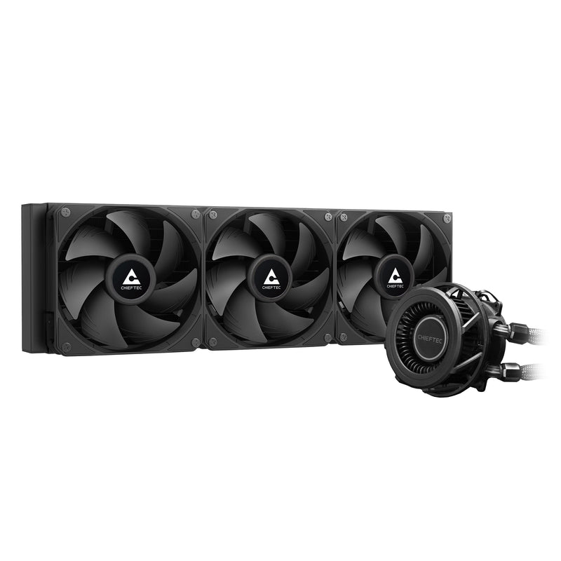 Chieftec Refrigeración Liquida CPU CLC-360-VRM-BLK Todo Uno 12CM Black