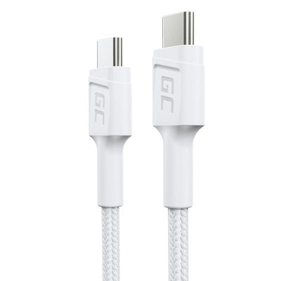 Green Cell Cable White USB-C Type C 30CM Powerstream With Fast Charging Power Delivery 60W, Ultra Charge, Quic — image 1