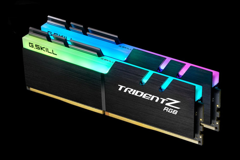 Skill Trident Z RGB (AMD) DDR4 3200 PC4-25600 16GB 2X8GB CL16 - F4-3200C16D-16GTZRX