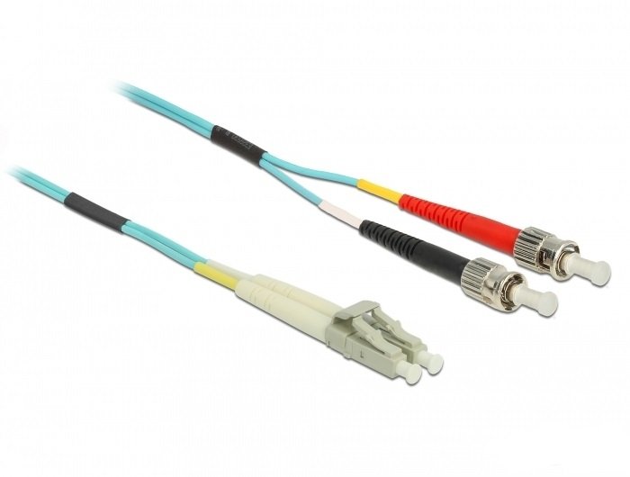Delock Cable Fibre Optic Lc St Multimode OM3 2M