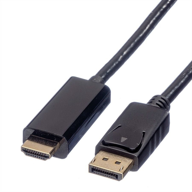 Roline 11.04.5788 Adapter Cable Vídeo 5M DisplayPort Black
