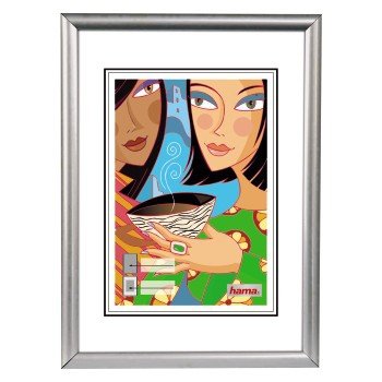 Hama Frame Plastic Madrid Silver 13X18 66496 — image 1