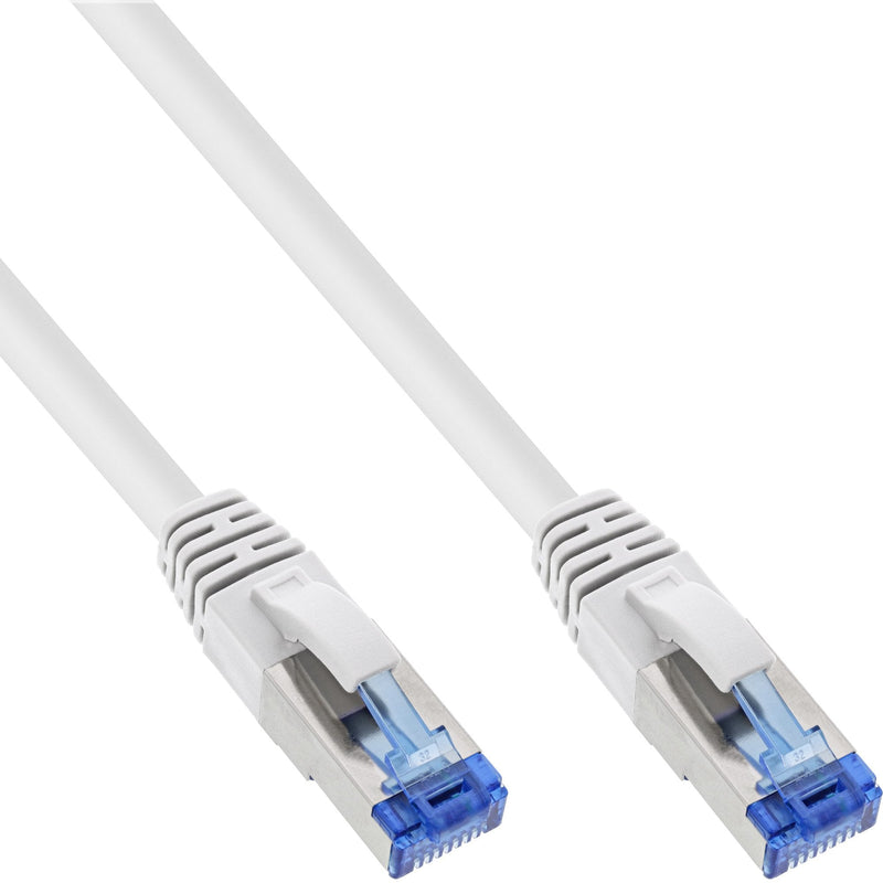 Inline Network Cable S/FTP Pimf CAT.6A Libre Halógenos 500MHZ White 7.5M