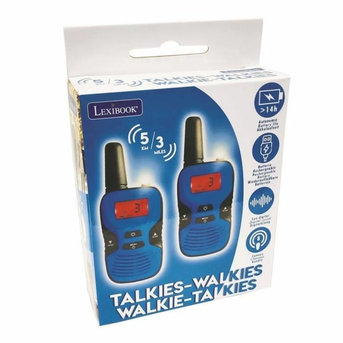 Lexibook Walkie-Talkie Lexibook Tw43 Monitor Blue