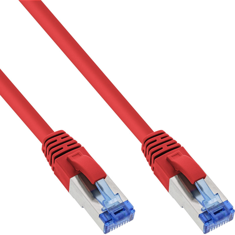 Inline Network Cable S/FTP Pimf CAT.6A Libre Halógenos 500MHZ Red 15M