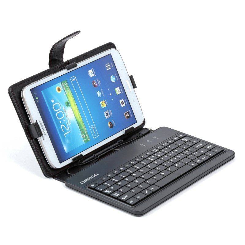 Omega Case Tablet 7-7,85 With Keyboard Spanish + Stand Microusb Black OCT7KBSES