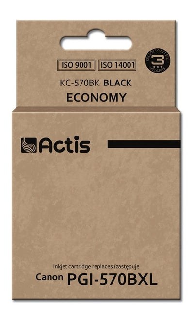 Actis Ink KC-570BK (reemplazo Canon PGI-570BK - Standard - 22ML - Black — image 1